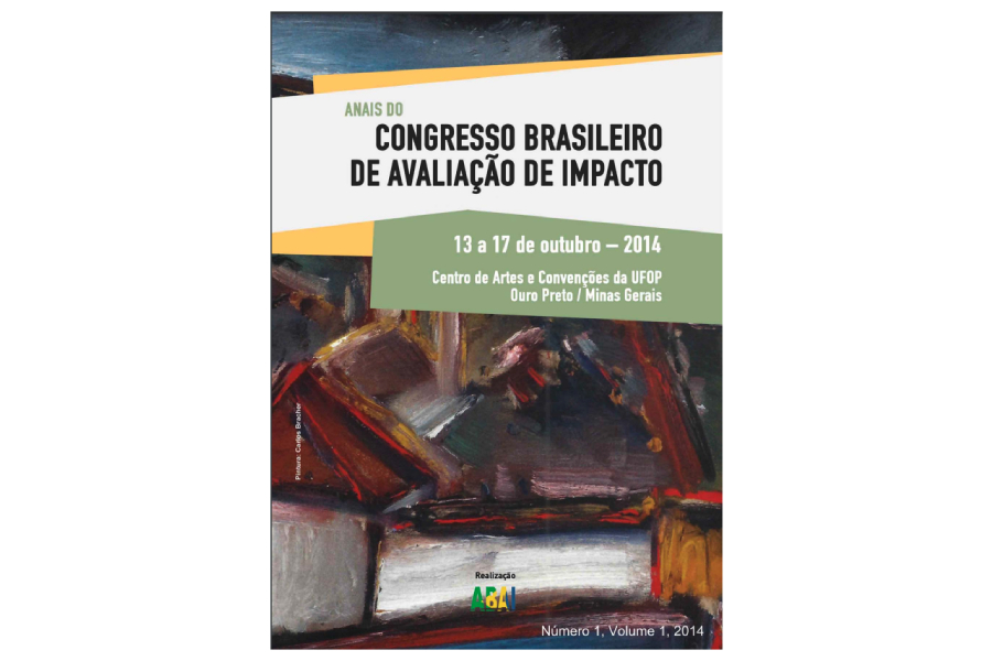 anais do congresso brasileiro de avaliação de impacto cbai14 abai
